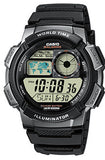 CASIO Mod. WORLD TIME ILLUMINATOR - 5 Alarms, 10 Year battery