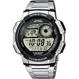 CASIO Mod. WORLD TIME ILLUMINATOR - 5 Alarms, 10 Year battery