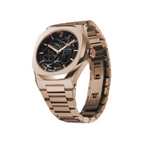 D1 MILANO Mod. SKELETON AUTOMATIC ROSE GOLD