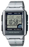 CASIO WAVE CEPTOR - WORLD TIME, RADIO CONTROLLED, Radio signal receiver (EU, USA, Japan) • Stop function • Alarm • Multi-language